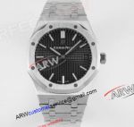 Swiss Clone Audemars Piguet Royal Oak 15500 Black Dial Watch Stainless Steel 41MM 